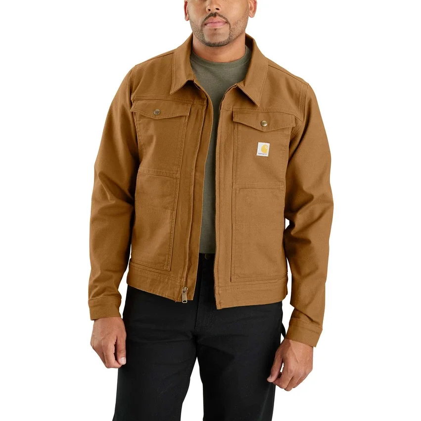Ανδρικό μπουφάν Berwick από Duck Canvas με χαλαρή εφαρμογή Rugged Flex