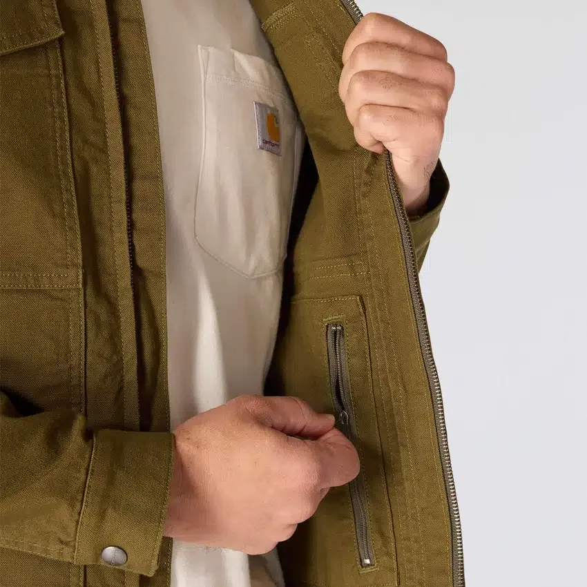 Ανδρικό μπουφάν Berwick από Duck Canvas με χαλαρή εφαρμογή Rugged Flex
