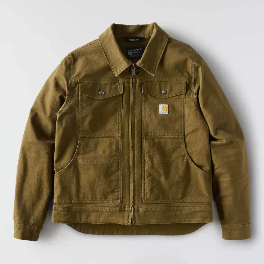Ανδρικό μπουφάν Berwick από Duck Canvas με χαλαρή εφαρμογή Rugged Flex