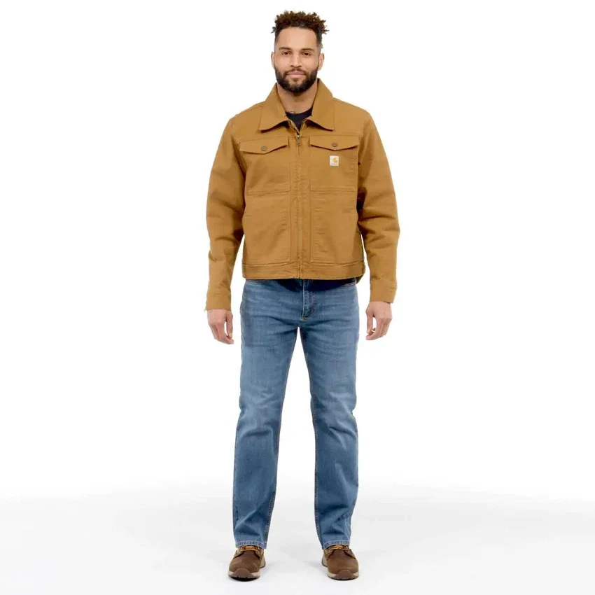 Ανδρικό μπουφάν Berwick από Duck Canvas με χαλαρή εφαρμογή Rugged Flex