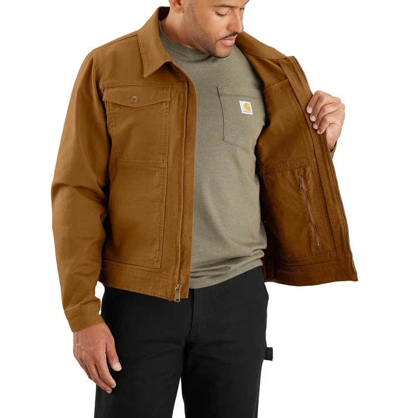 Ανδρικό μπουφάν Berwick από Duck Canvas με χαλαρή εφαρμογή Rugged Flex
