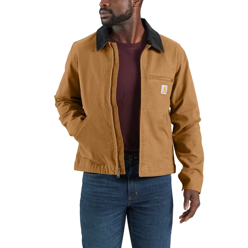 Ανδρικό μπουφάν «Detroit Jacket» από καμβά πάπιας με ανασχεδιασμένη χαλαρή εφαρμογή