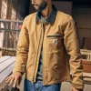 Ανδρικό μπουφάν «Detroit Jacket» από καμβά πάπιας με ανασχεδιασμένη χαλαρή εφαρμογή