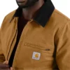 Ανδρικό μπουφάν «Detroit Jacket» από καμβά πάπιας με ανασχεδιασμένη χαλαρή εφαρμογή