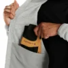 Ανδρικό μπουφάν φλις Edmonton με φερμουάρ σε όλο το μήκος