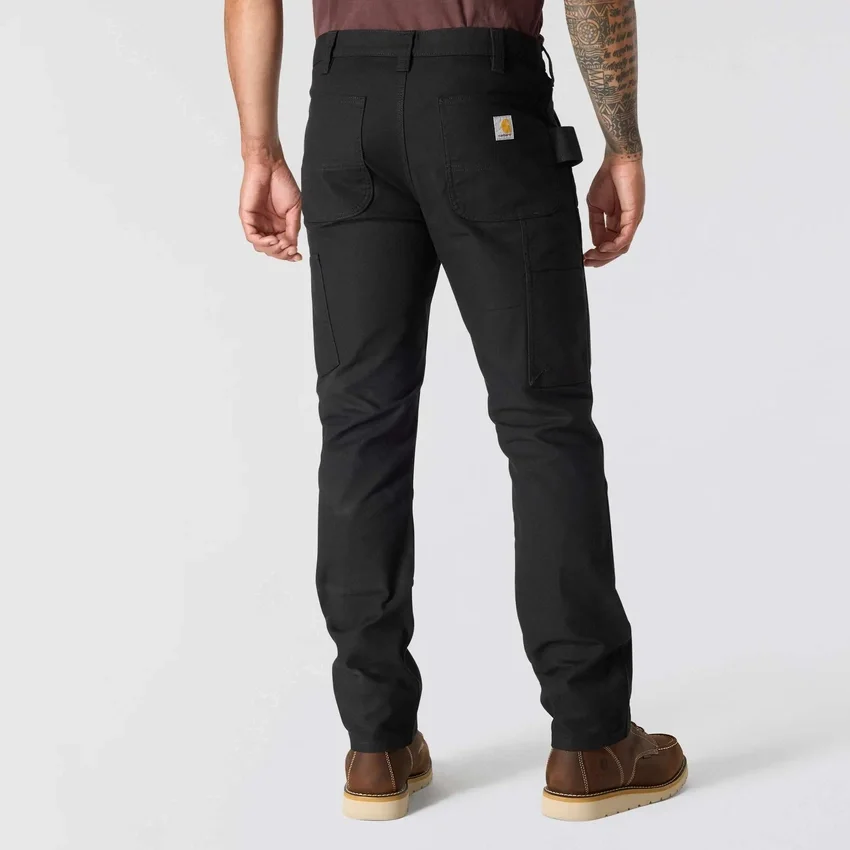 Ανδρικό παντελόνι εργασίας Slim Tapered Rugged Flex Duck με διπλά γόνατα