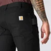 Ανδρικό παντελόνι εργασίας Slim Tapered Rugged Flex Duck με διπλά γόνατα