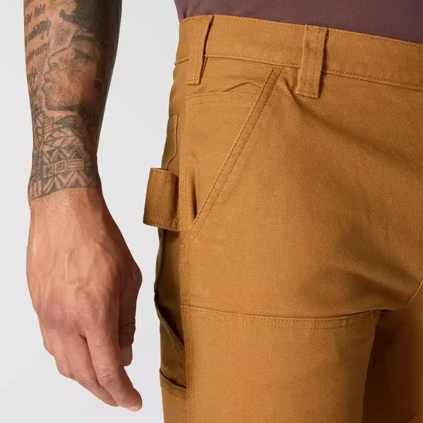 Ανδρικό παντελόνι εργασίας Slim Tapered Rugged Flex Duck με διπλά γόνατα