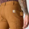 Ανδρικό παντελόνι εργασίας Slim Tapered Rugged Flex Duck με διπλά γόνατα