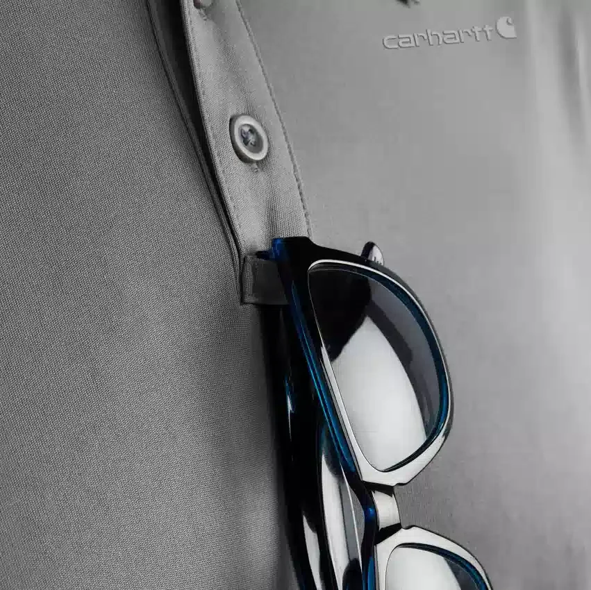 Ανδρικό πόλο Force Sun Defender™ με χαλαρή εφαρμογή και λογότυπο - Πουκάμισα με αντηλιακή προστασία