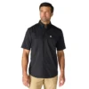 Ανδρικό πουκάμισο Force Sun Defender™ Chambray με χαλαρή εφαρμογή και κοντά μανίκια - Πουκάμισα με αντηλιακή προστασία