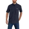 Ανδρικό πουκάμισο Force Sun Defender™ Chambray με χαλαρή εφαρμογή και κοντά μανίκια - Πουκάμισα με αντηλιακή προστασία