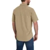 Ανδρικό πουκάμισο Force Sun Defender™ Chambray με χαλαρή εφαρμογή και κοντά μανίκια - Πουκάμισα με αντηλιακή προστασία