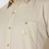 Ανδρικό πουκάμισο Force Sun Defender™ με χαλαρή εφαρμογή και κοντά μανίκια - Πουκάμισα με αντηλιακή προστασία