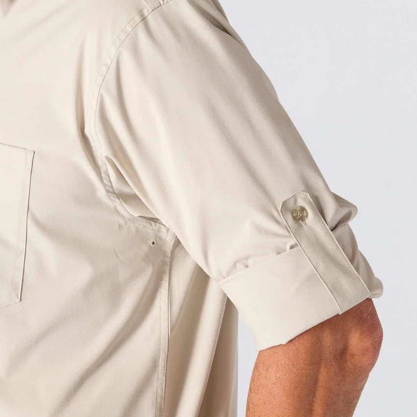 Ανδρικό πουκάμισο Force Sun Defender™ με χαλαρή εφαρμογή και μακριά μανίκια - Πουκάμισα με αντηλιακή προστασία