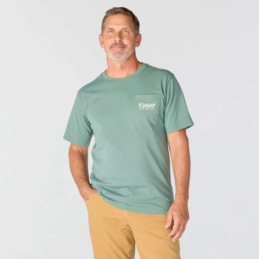 Ανδρικό T-shirt Dearborn με χαλαρή εφαρμογή και σχέδιο «Luck» - Πουκάμισο για την Ημέρα του Αγίου Πατρικίου