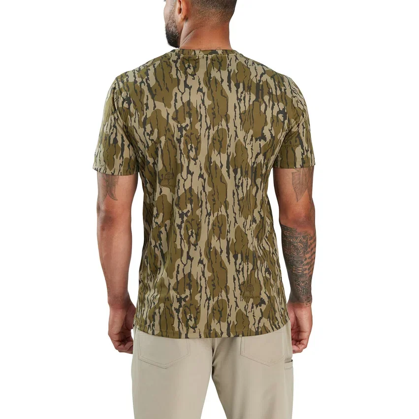 Ανδρικό T-shirt Force Sun Defender UPF 50+ με μοτίβο καμουφλάζ - Πουκάμισα αντηλιακής προστασίας