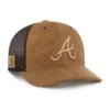 Atlanta Braves '47 Βαμμένο καπέλο Trucker, χαλαρή εφαρμογή