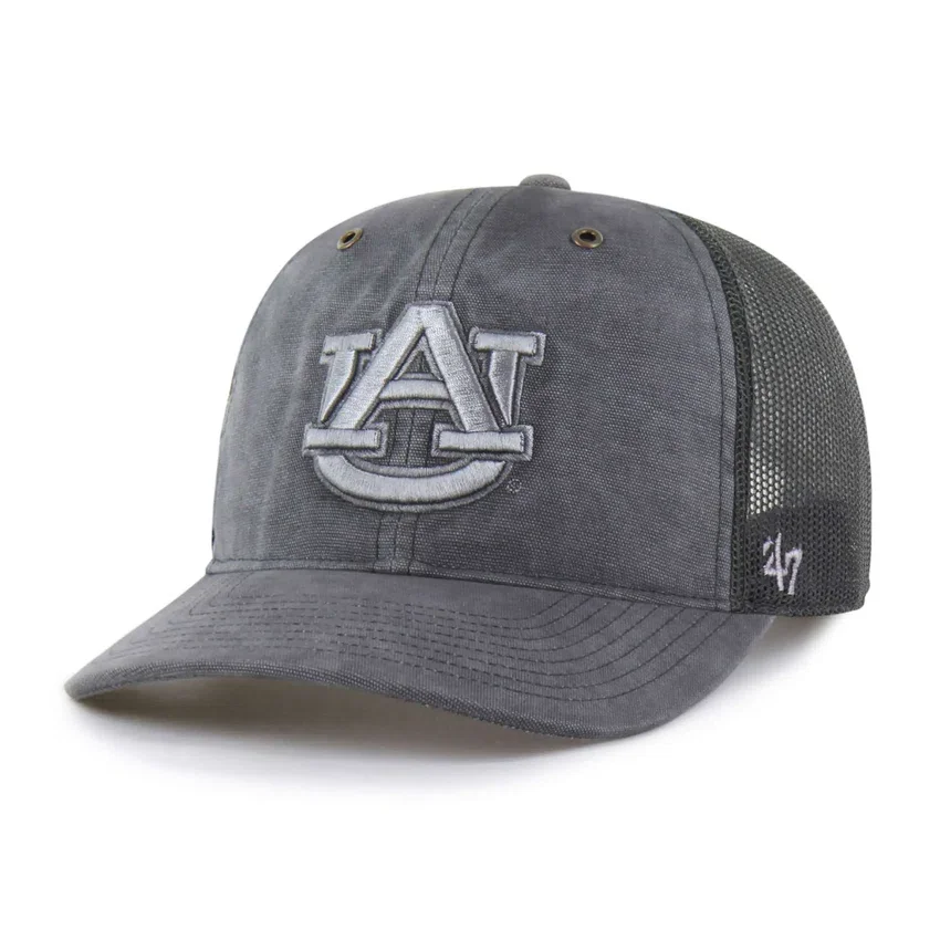 Auburn Tigers '47 Βαμμένο καπέλο Trucker, χαλαρή εφαρμογή