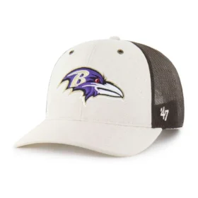 Baltimore Ravens '47 Αβαφές καπέλο Trucker χαλαρή εφαρμογή