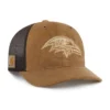 Baltimore Ravens '47 Βαμμένο καπέλο Trucker χαλαρή εφαρμογή