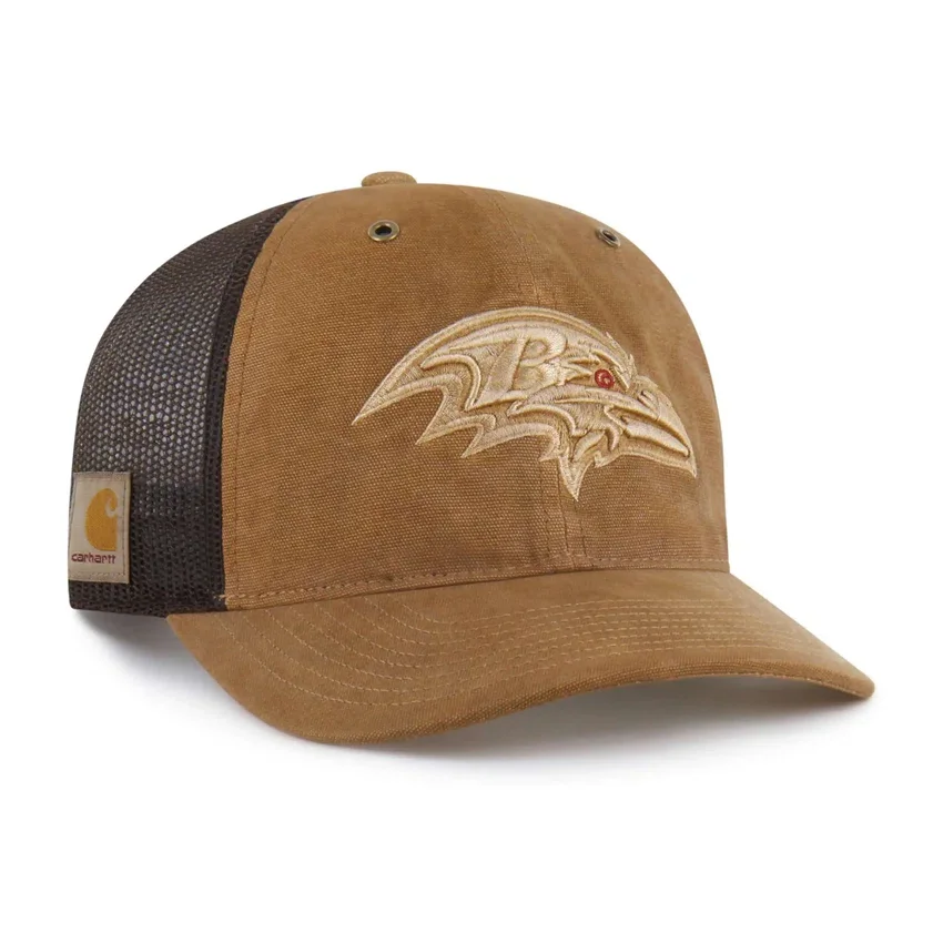 Baltimore Ravens '47 Βαμμένο καπέλο Trucker χαλαρή εφαρμογή