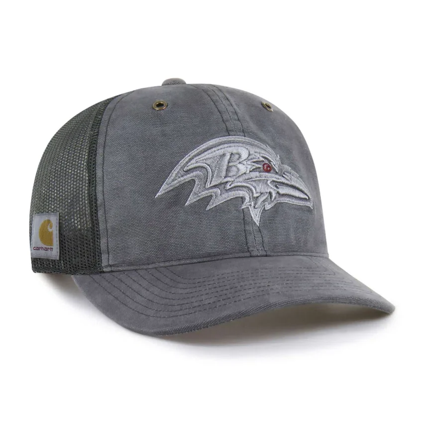 Baltimore Ravens '47 Βαμμένο καπέλο Trucker χαλαρή εφαρμογή