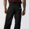 Carhartt B01 Ανδρικό εμβληματικό παντελόνι εργασίας με φαρδιά εφαρμογή, από ανθεκτικό βαμβακερό ύφασμα και διπλά επιγονατίδια