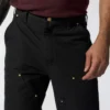 Carhartt B01 Ανδρικό εμβληματικό παντελόνι εργασίας με φαρδιά εφαρμογή, από ανθεκτικό βαμβακερό ύφασμα και διπλά επιγονατίδια