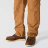 Carhartt B01 Ανδρικό εμβληματικό παντελόνι εργασίας με φαρδιά εφαρμογή, από ανθεκτικό βαμβακερό ύφασμα και διπλά επιγονατίδια