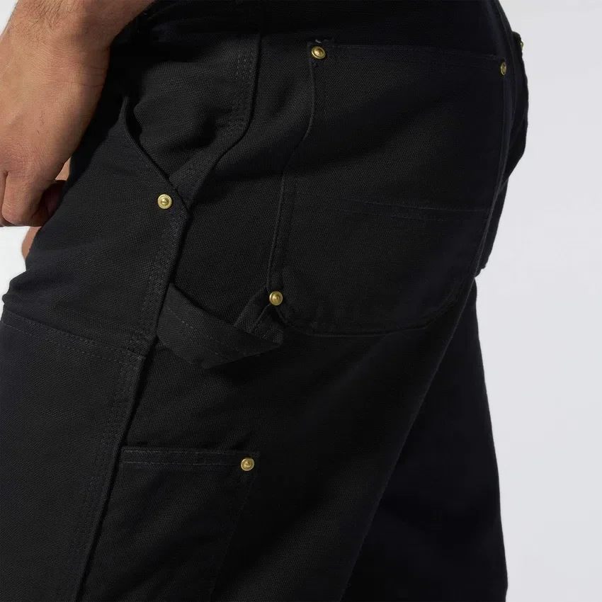 Carhartt B01 Ανδρικό εμβληματικό παντελόνι εργασίας με φαρδιά εφαρμογή, από ανθεκτικό βαμβακερό ύφασμα και διπλά επιγονατίδια