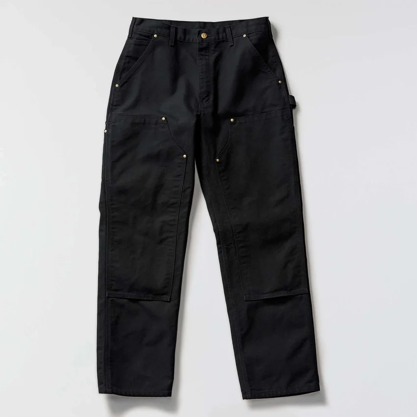 Carhartt B01 Ανδρικό εμβληματικό παντελόνι εργασίας με φαρδιά εφαρμογή, από ανθεκτικό βαμβακερό ύφασμα και διπλά επιγονατίδια