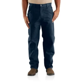 Carhartt B11 Ανδρικά φαρδιά, ίσια, πλυμένα παντελόνια εργασίας από καμβά