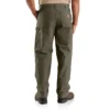 Carhartt B11 Ανδρικά φαρδιά, ίσια, πλυμένα παντελόνια εργασίας από καμβά