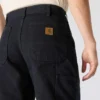 Carhartt B11 Ανδρικά φαρδιά, ίσια, πλυμένα παντελόνια εργασίας από καμβά