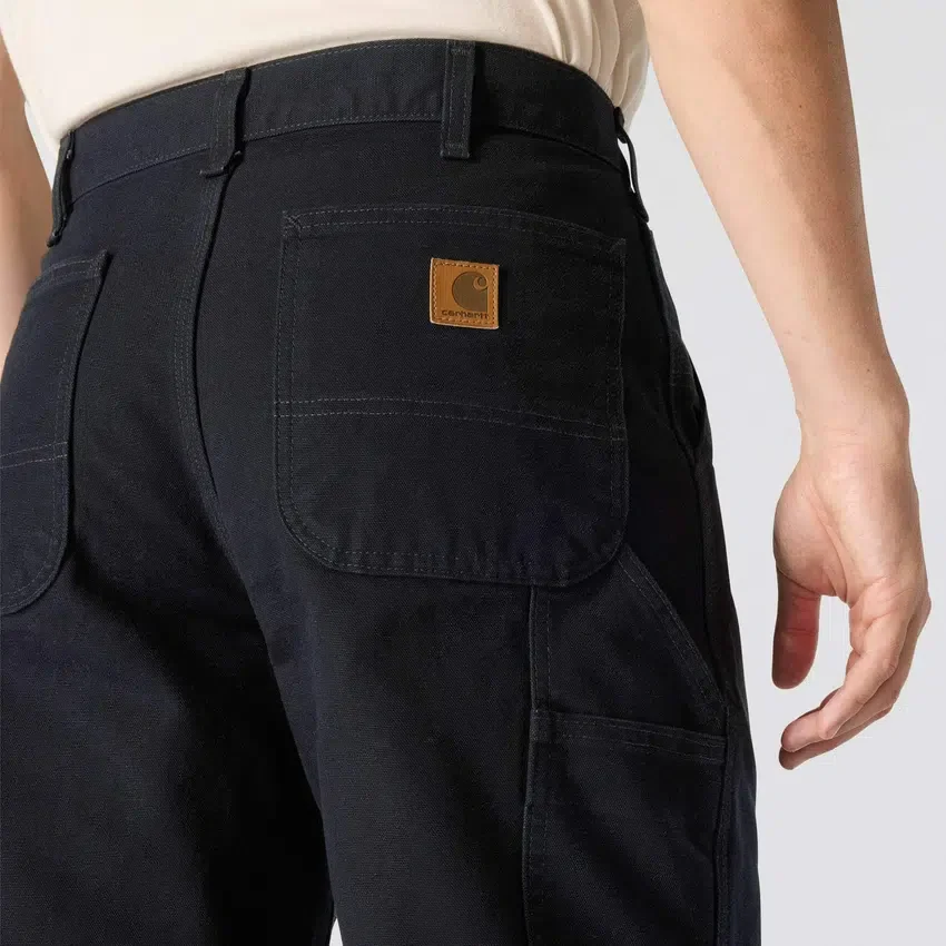Carhartt B11 Ανδρικά φαρδιά, ίσια, πλυμένα παντελόνια εργασίας από καμβά