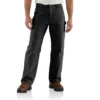 Carhartt B111 Ανδρικό φαρδύ, ίσιο, πλυμένο παντελόνι εργασίας από καμβά με φόδρα