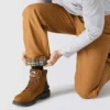 Carhartt B111 Ανδρικό φαρδύ, ίσιο, πλυμένο παντελόνι εργασίας από καμβά με φόδρα