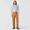 Carhartt B111 Ανδρικό φαρδύ, ίσιο, πλυμένο παντελόνι εργασίας από καμβά με φόδρα