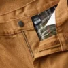 Carhartt B111 Ανδρικό φαρδύ, ίσιο, πλυμένο παντελόνι εργασίας από καμβά με φόδρα