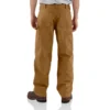 Carhartt B136 Ανδρικά φαρδιά, ίσια, πλυμένα παντελόνια ξυλουργού από καμβά με διπλά γόνατα