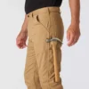 Carhartt B324 Ανδρικό παντελόνι εργασίας χαλαρής εφαρμογής με ίσια γραμμή από τβίλ