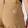 Carhartt B324 Ανδρικό παντελόνι εργασίας χαλαρής εφαρμογής με ίσια γραμμή από τβίλ