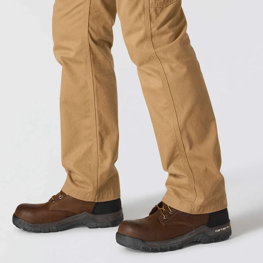 Carhartt B324 Ανδρικό παντελόνι εργασίας χαλαρής εφαρμογής με ίσια γραμμή από τβίλ
