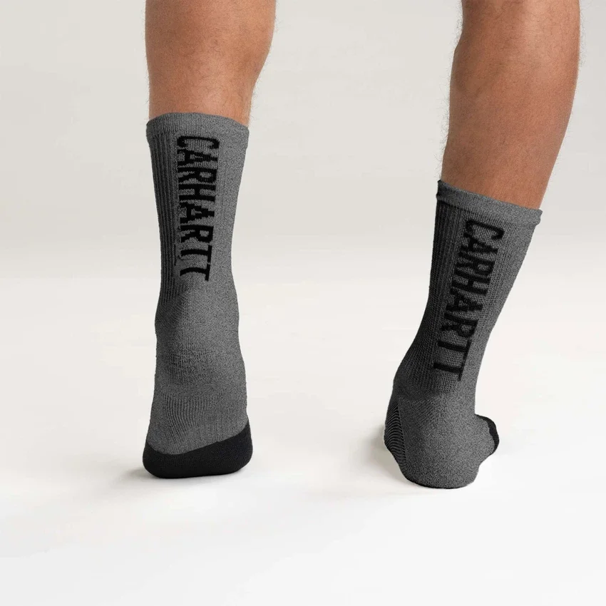 Carhartt Force® Κοντές κάλτσες με λογότυπο, μεσαίου βάρους, σε συσκευασία των 3
