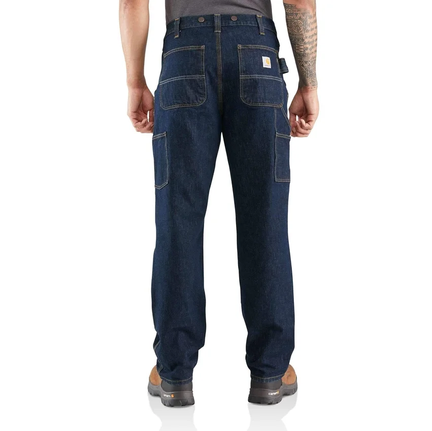 Χαλαρά, ίσια τζιν Logger με ενίσχυση στα γόνατα Rugged Flex® - Τζιν εργασίας