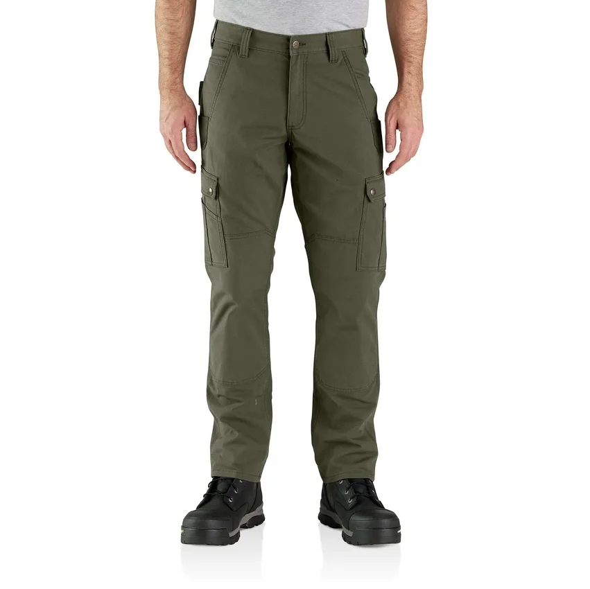 Χαλαρό, ίσιο παντελόνι cargo με Double Knee Pant από Ripstop - Παντελόνι εργασίας