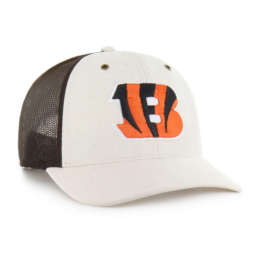 Cincinnati Bengals '47 Αβαφές καπέλο Trucker χαλαρής εφαρμογής