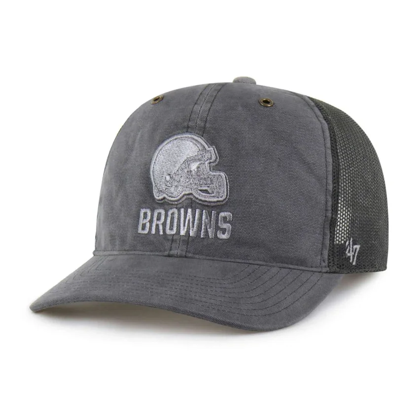Cleveland Browns '47 Βαμμένο καπέλο Trucker, χαλαρή εφαρμογή