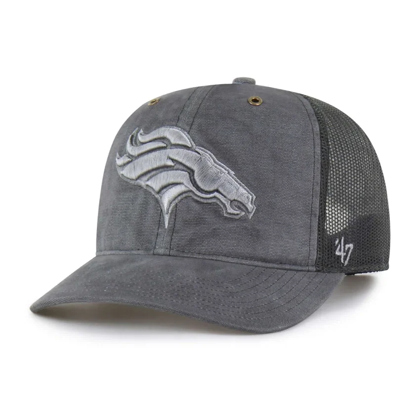 Denver Broncos '47 Βαμμένο καπέλο Trucker, χαλαρή εφαρμογή